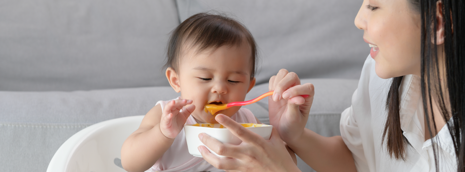 คู่มือแม่มือใหม่ อาหารที่เหมาะกับลูกแต่ละวัยตั้งแต่แรกเกิด - 3 ปี