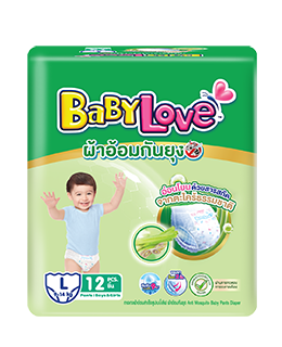 เบบี้เลิฟ ผ้าอ้อมกันยุง