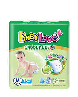 เบบี้เลิฟ ผ้าอ้อมกันยุง