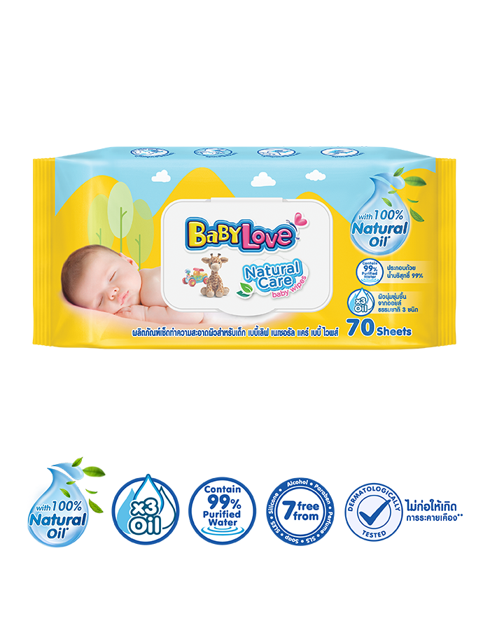 BabyLove Natural Care Baby Wipes