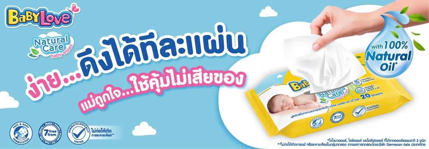 BabyLove Natural Care Baby Wipes