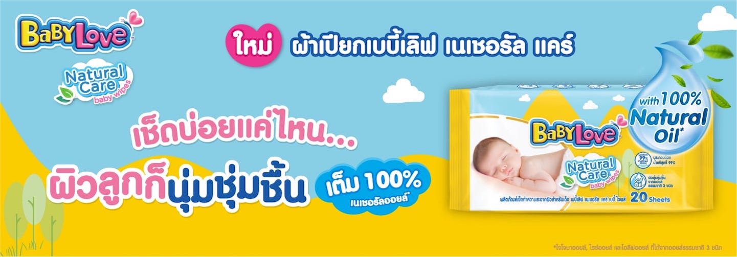 BabyLove Natural Care Baby Wipes